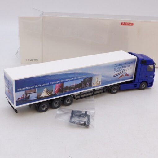Wiking 1:87 Werbemodell: MB Actros Sattelzug NA Challenge 2003, in OVP EB8336 – Bild 3