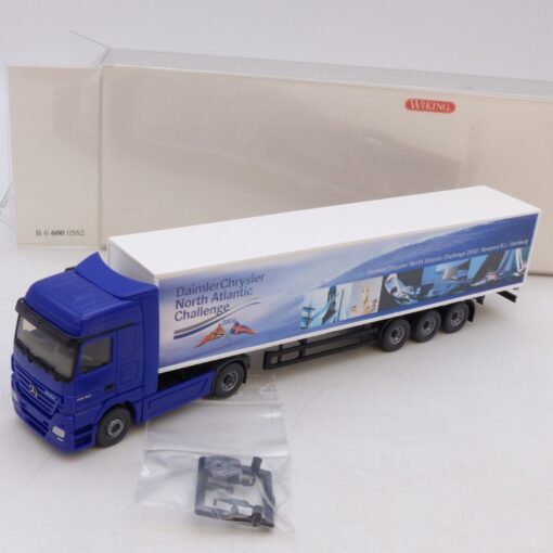 Wiking 1:87 Werbemodell: MB Actros Sattelzug NA Challenge 2003, in OVP EB8336