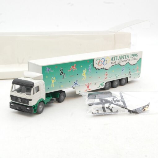 Wiking 1:87 Werbemodell MB Sattelzug Atlanta 1996 in OVP RG3234
