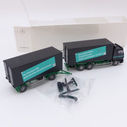 Wiking 1:87 Werbemodell Nr.: B66000070 Mercedes Benz SK Hängerzug, in OVP EX2816 – Bild 3