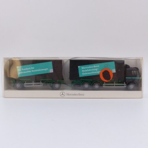 Wiking 1:87 Werbemodell Nr.: B66000070 Mercedes Benz SK Hängerzug, in OVP EX2816 – Bild 4