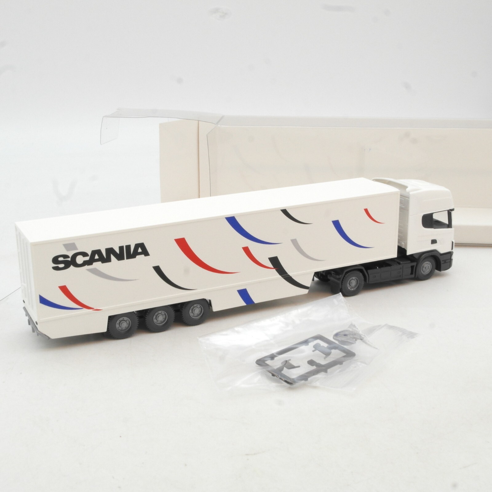 Wiking 1:87 Werbemodell Scania Topline Sattelzug Scania in OVP RG3233 – Bild 3