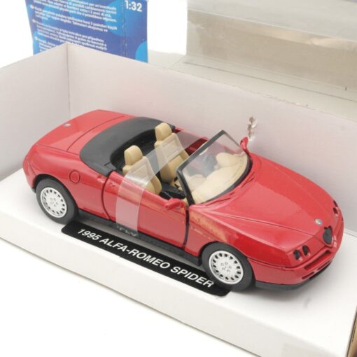 XToys 1:32 1995 Alfa Romeo Spider mit Rückziehmotor in OVP QR7125 – Bild 3