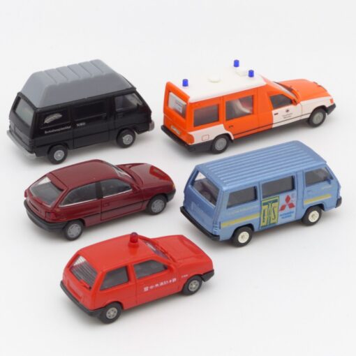 5er Pack 1:87 diverse Fahrzeugmodelle verschiedener Hersteller in Tüte o. EX4481 – Bild 3