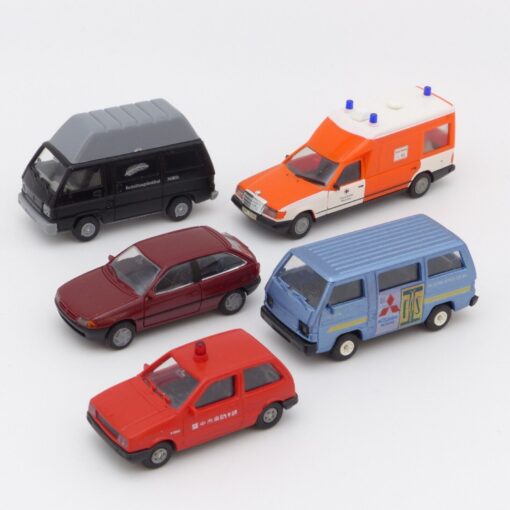 5er Pack 1:87 diverse Fahrzeugmodelle verschiedener Hersteller in Tüte o. EX4481