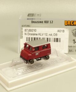 9Brekina 1:160 69210 N Draisine KLV 12 rot DB in OVP EX6239