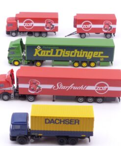 AMW / AWM 1:87 4er-Pack LKW Modelle in Tüte siehe Bilder o. EX6949
