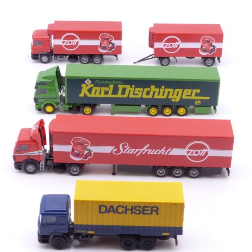 AMW / AWM 1:87 4er-Pack LKW Modelle in Tüte siehe Bilder o. EX6949