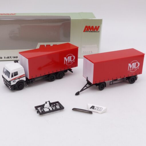 AMW / AWM 1:87 50623 Mercedes SK Hängerzug MD Papier in OVP EX6841
