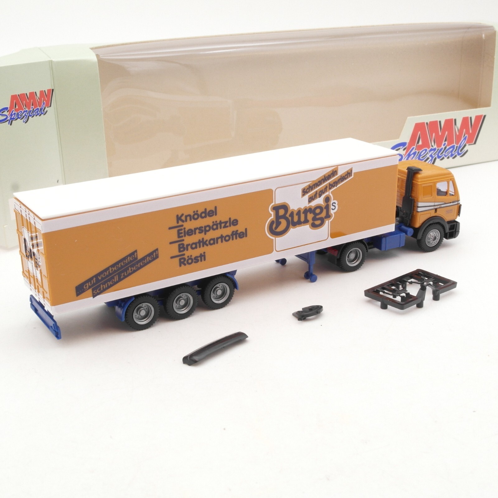 AMW / AWM 1:87 70141 MB SK Sattelzug Burgis Neumarkt in OVP RA7792 – Bild 3