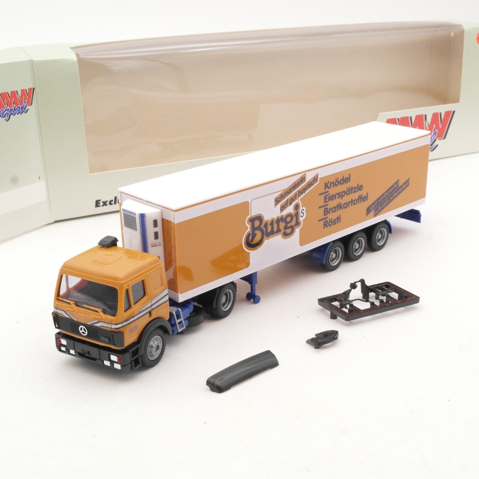 AMW / AWM 1:87 70141 MB SK Sattelzug Burgis Neumarkt in OVP RA7792