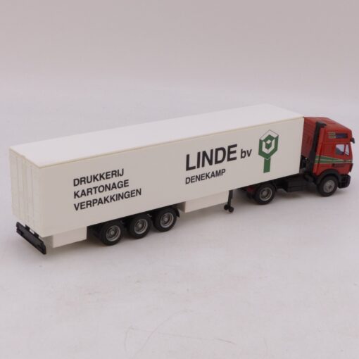 AMW / AWM 1:87 Nr.: 56212 Mercedes SK Sattelzug Linde bv, siehe Bilder o. EB9909 – Bild 3