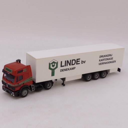 AMW / AWM 1:87 Nr.: 56212 Mercedes SK Sattelzug Linde bv, siehe Bilder o. EB9909