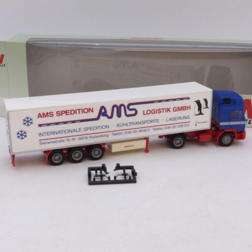 AWM / AMW 1:87 MAN F90 HD Sattelzug AMS Spedition Logistik GmbH, in EVP EB7708 – Bild 3