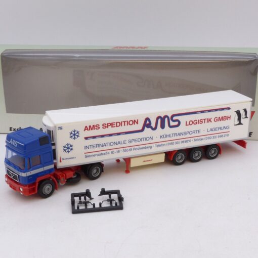 AWM / AMW 1:87 MAN F90 HD Sattelzug AMS Spedition Logistik GmbH, in EVP EB7708