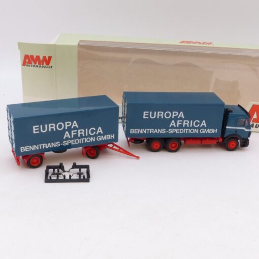 AWM / AMW 1:87 Nr.: 70122 MB SK Hängerzug Benntrans, in EVP EB7725 – Bild 3