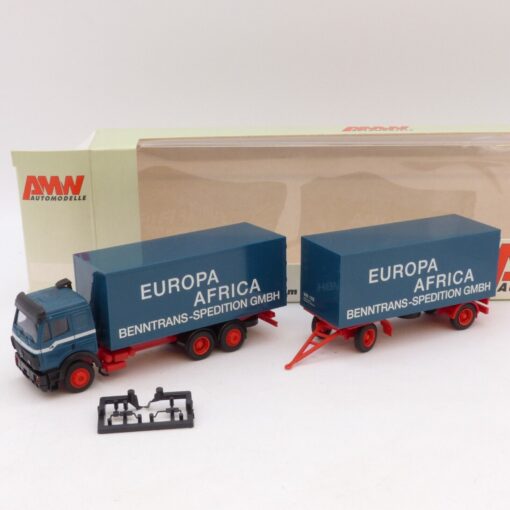 AWM / AMW 1:87 Nr.: 70122 MB SK Hängerzug Benntrans, in EVP EB7725