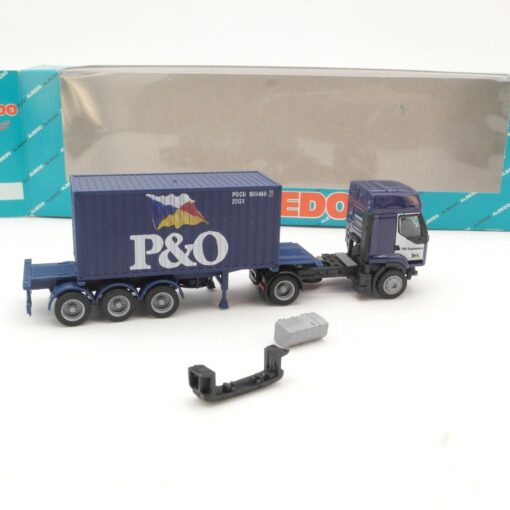 Albedo 1:87 710030 Renault Container Sattelzug P&O in OVP QR8069 – Bild 3