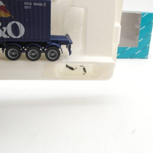 Albedo 1:87 710030 Renault Container Sattelzug P&O in OVP QR8069 – Bild 4