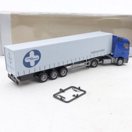Albedo 1:87 MB Actros Sattelzug Levagard Disflamoll in OVP EX6887 – Bild 3