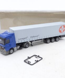 Albedo 1:87 MB Actros Sattelzug Levagard Disflamoll in OVP EX6887