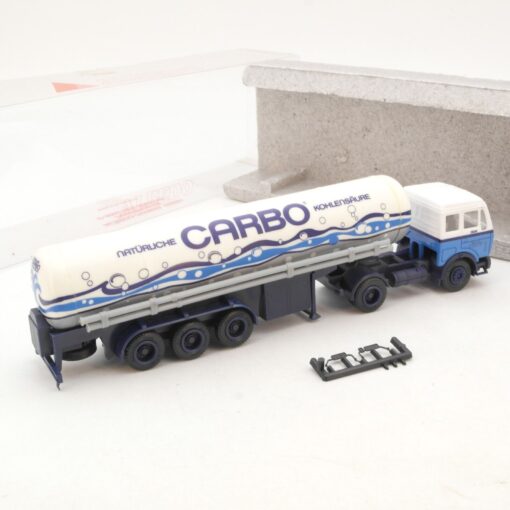 Albedo 1:87 Mercedes-Benz Tank-Sattelzug Carbo Kohlensäure in OVP RG7199 – Bild 3