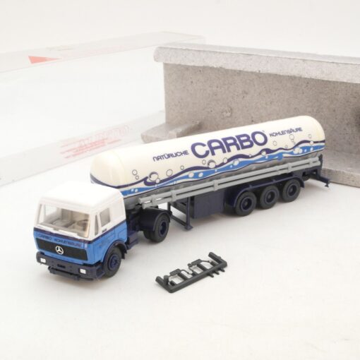 Albedo 1:87 Mercedes-Benz Tank-Sattelzug Carbo Kohlensäure in OVP RG7199