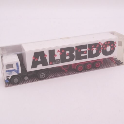 Albedo 1:87 Volvo F12 Sattelzug ALBEDO Heilsbronner Stadtfest 1988 in OVP EZ8794