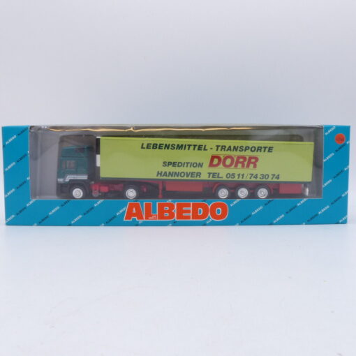 Albedo / Herpa 1:87 Nr.: 950207 MAN F90 Sattelzug DÖRR, in OVP EB1948 – Bild 4