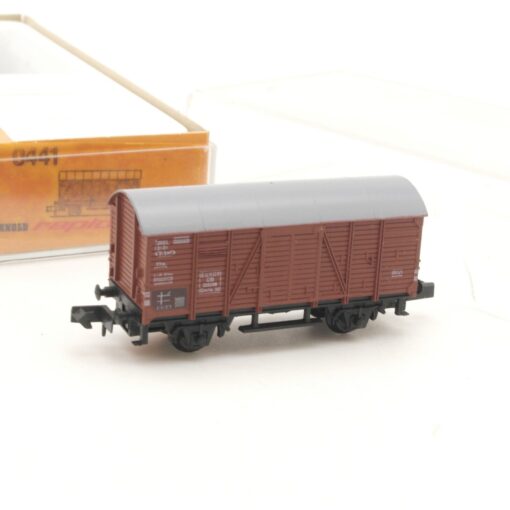 Arnold N 0441 gedeckter Güterwagen der DB in OVP QR9999 – Bild 3