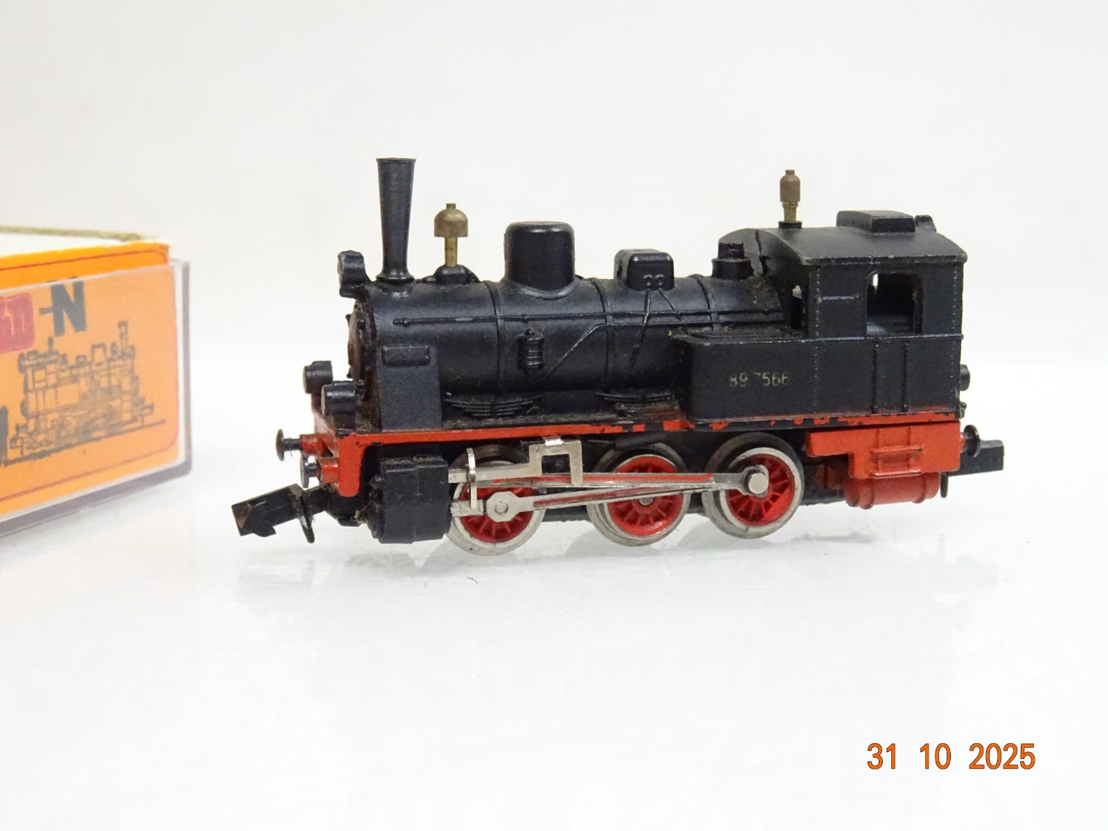 Arnold N 2221 Dampflok BR 89 7313 der DB in OVP JL3997