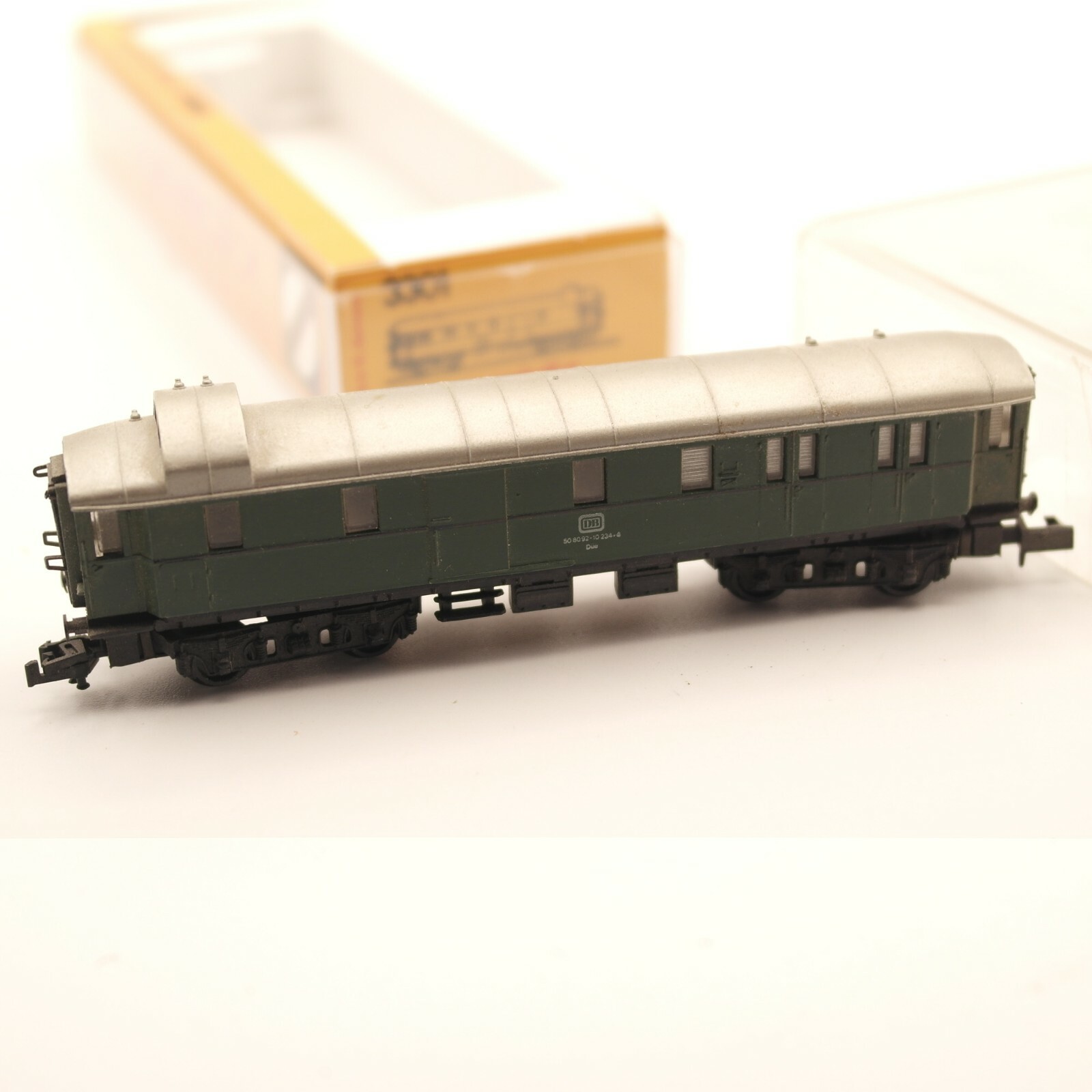 Arnold N 3301 Eilzug Gepäckwagen Bauart Düe dunkelgrün in OVP ER5204