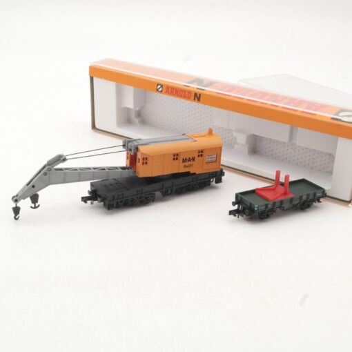 Arnold N 4650 Kranwagen MAN mit Beiwagen in OVP RR248 – Bild 3