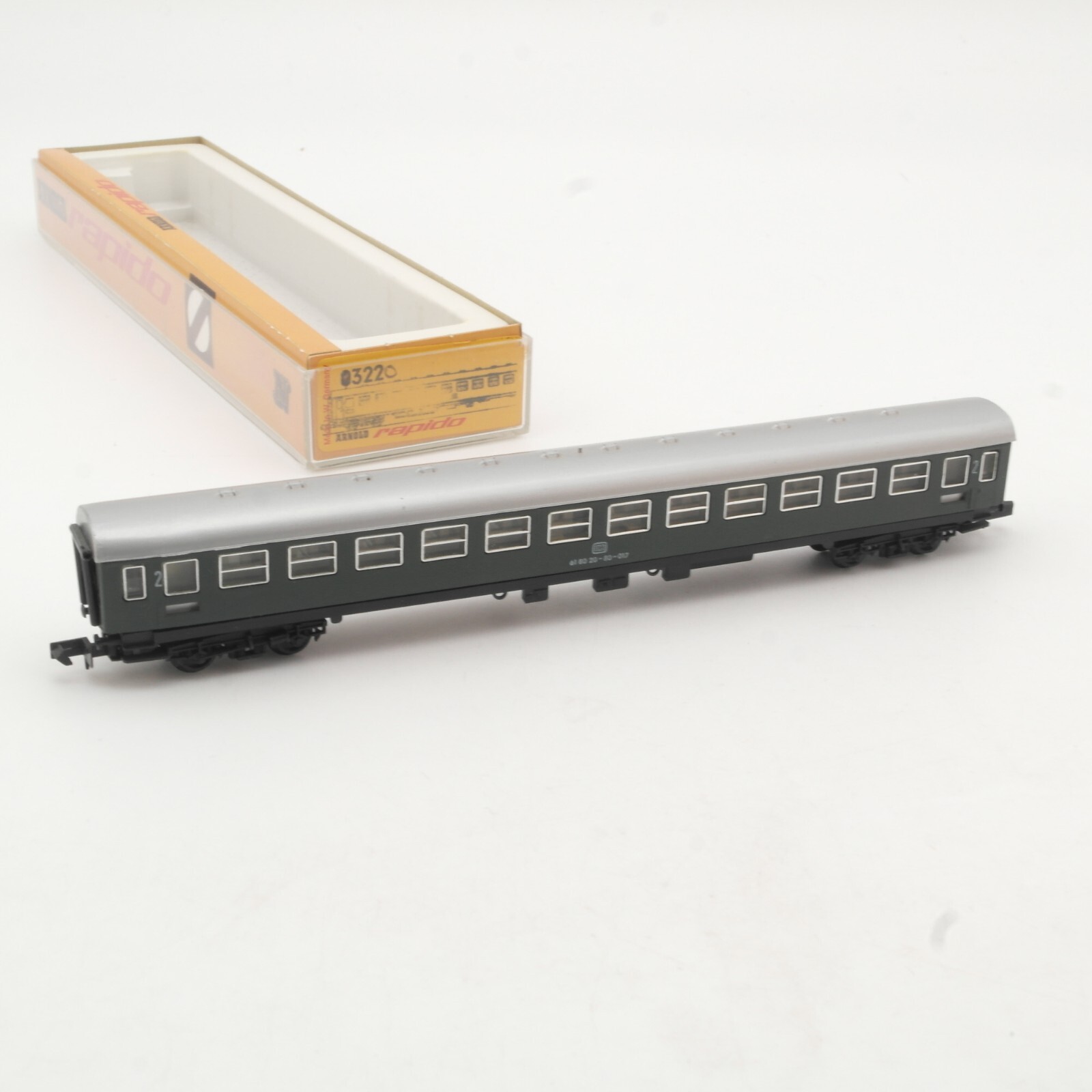 Arnold N Personenwagen 2. Klasse 6180 20-80 017 der DB in EVP QR7969 – Bild 3