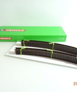 Arnold Spur HN 8011 Gebogenes Gleis 10 Stück siehe Foto in OVP CK6877