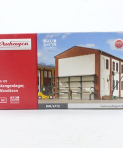 Auhagen H0 Bausatz 80107 Tangenlager Wandkran undvollständig in OVP EX5129