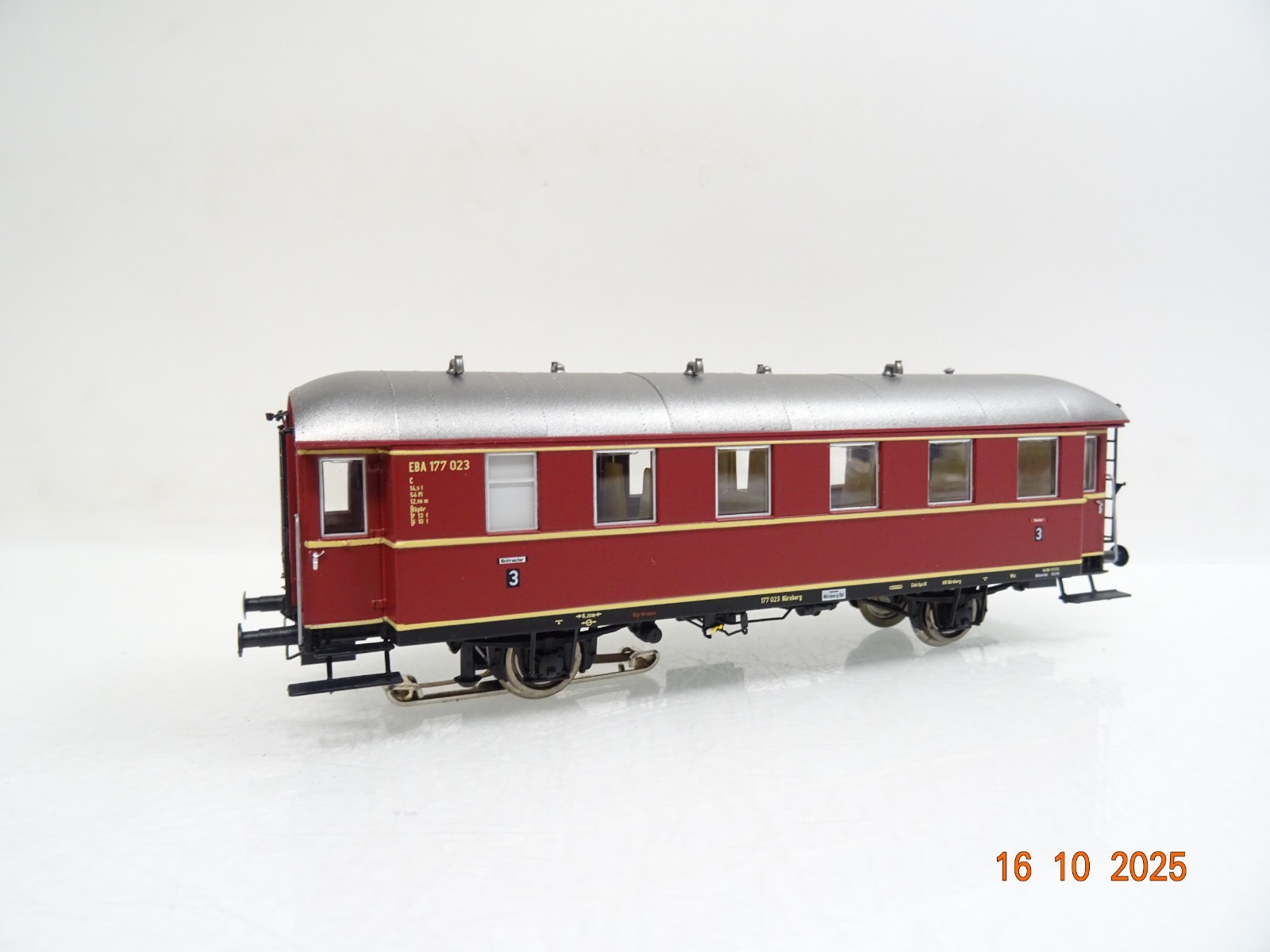 BRAWA H0 45525 AC Einheits-Nebenbahnwagen Ci-33 der DB in OVP F1175 – Bild 4