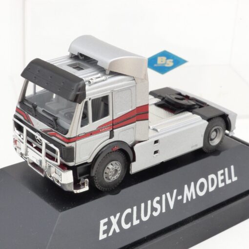 B&S 1:87 Exclusive-Modell: Mercedes SK Zugmaschine metallic, in PC Box EX1751