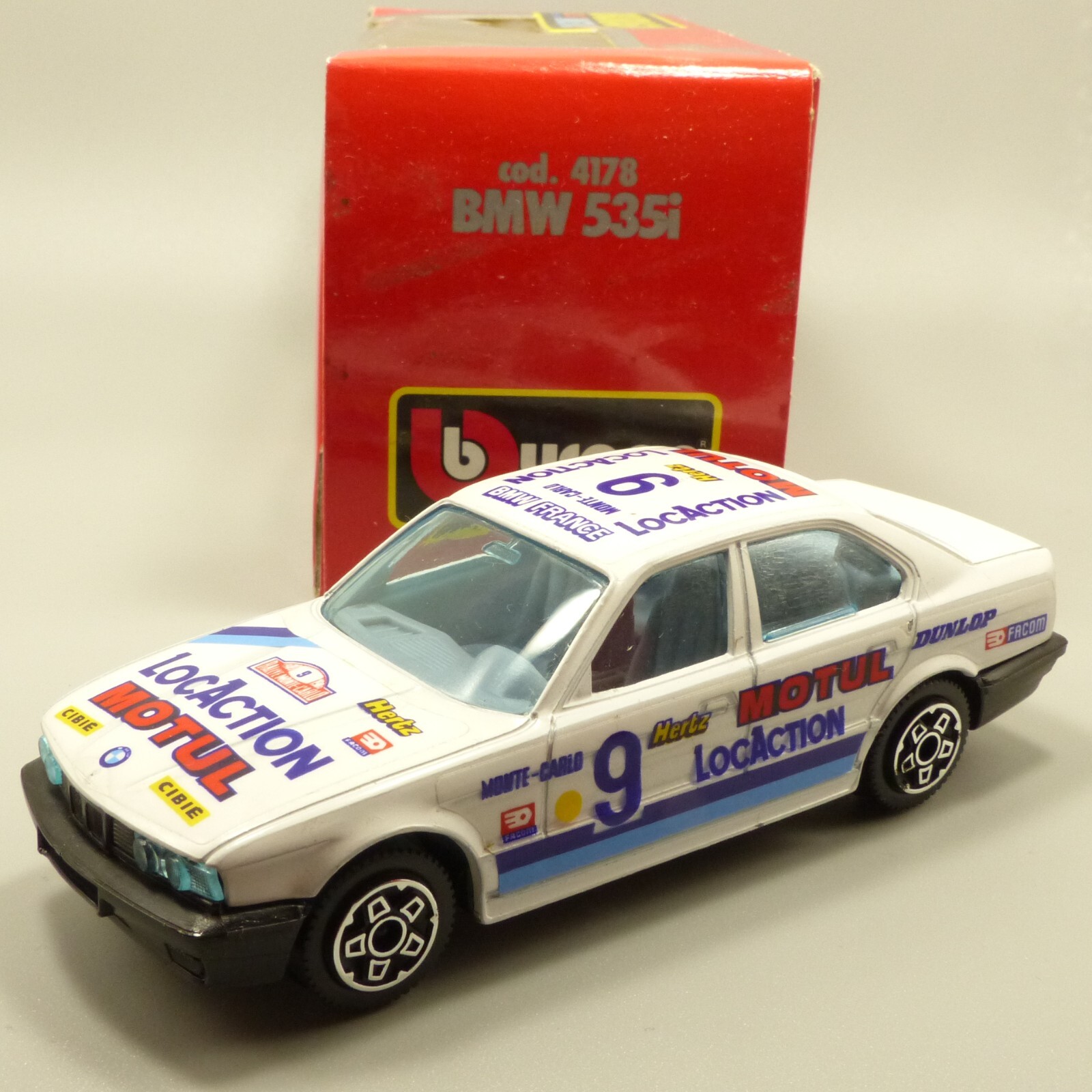 Bburago / Burago 1:43 4178 BMW 325i #9 LOCATION in OVP EX4360