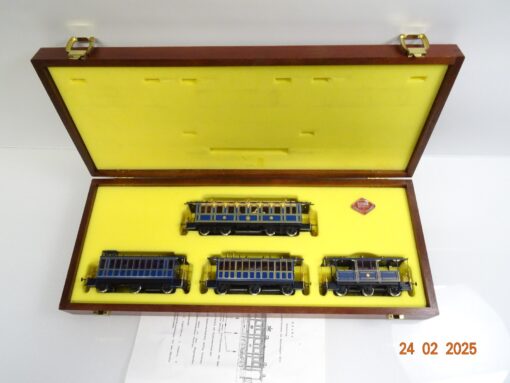 Brawa H0 0815 Messing Wagen-Set 4tlg. Hofzug der K.Bay.Sts.B. in OVP LE8847