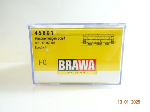 Brawa H0 45801 Personenwagen 2./3.Kl. der DRG in OVP PR5241
