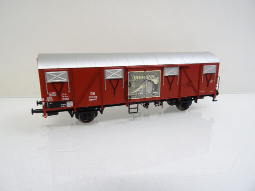 Brawa H0 47279 Gedeckter Güterwagen Glmhs 50 Löhmann der DB in OVP LE627 – Bild 3