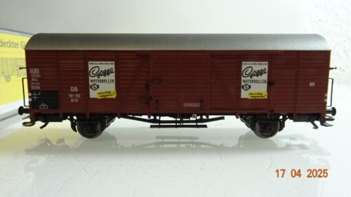 Brawa H0 48699 gedeckter Güterwagen Goggo Roller der DB in OVP PR7192 – Bild 3