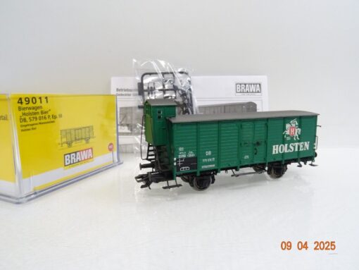 Brawa H0 49011 Bierwagen Holsten Bier der DB in OVP LE9976