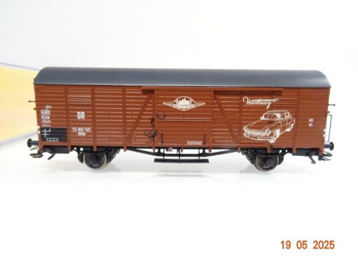 Brawa H0 50481 gedeckter Güterwagen Wartburg der DR in OVP PR7768 – Bild 3