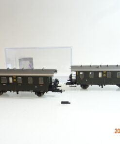 Brawa H0 Personenwagen 2 tlg. 2. u. 2./3.Kl. der DRG in EVP PR5397