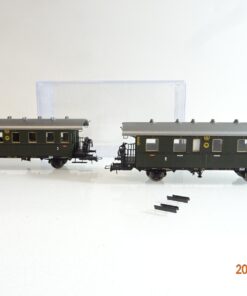 Brawa H0 Personenwagen 2 tlg. 3. u. 2./3.Kl. der DRG in EVP PR5398