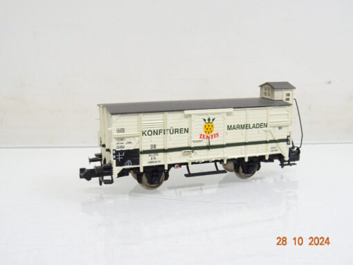 Brawa N 67491 Gedeckter Güterwagen Zentis der DB LE6758 o. – Bild 3