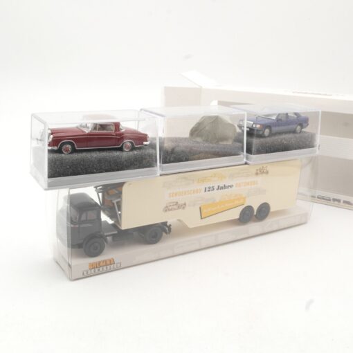 Brekina 1:87 018338 Mercedes Benz LPS 338 125 Jahre neuwertig in OVP QR9493 – Bild 3