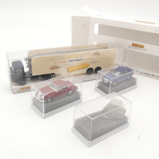 Brekina 1:87 018338 Mercedes Benz LPS 338 125 Jahre neuwertig in OVP QR9493 – Bild 4